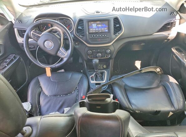 1C4PJLDB0HW539655 2017 JEEP CHEROKEE White Dashboard view