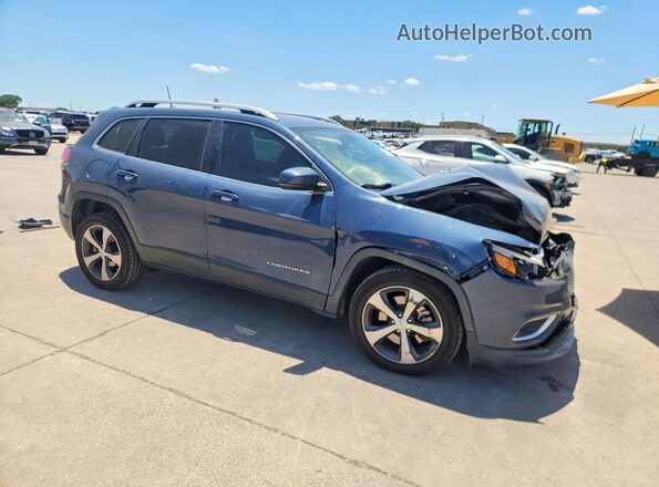 1C4PJLDB0LD652543 2020 JEEP CHEROKEE Blue Front right