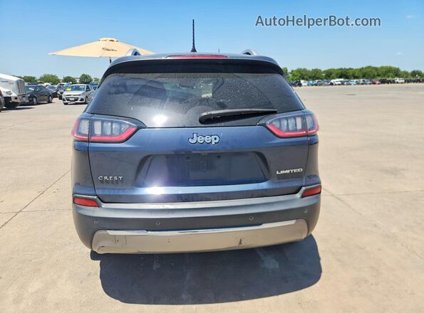1C4PJLDB0LD652543 2020 JEEP CHEROKEE Blue Rear view