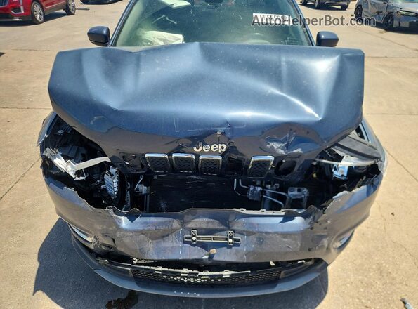 1C4PJLDB0LD652543 2020 JEEP CHEROKEE Blue Rear interior view