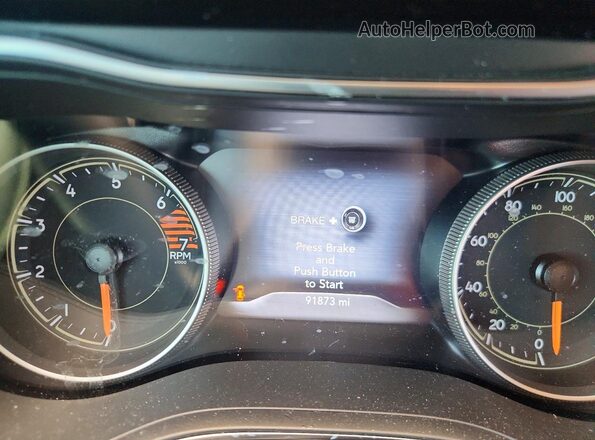 1C4PJLDB0LD652543 2020 JEEP CHEROKEE Blue Instrument cluster view