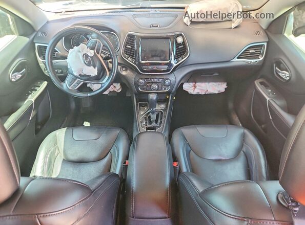 1C4PJLDB0LD652543 2020 JEEP CHEROKEE Blue Dashboard view