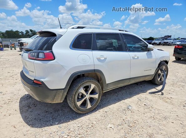 1C4PJLDB1KD143172 2019 JEEP CHEROKEE White Trasero derecho