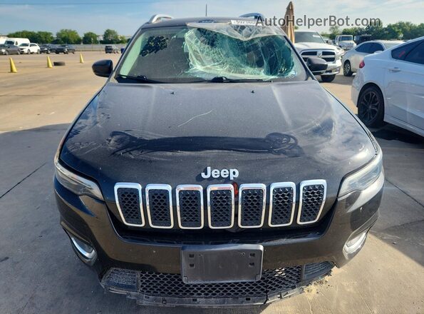 1C4PJLDB1LD565539 2020 JEEP CHEROKEE Black Widok z przodu