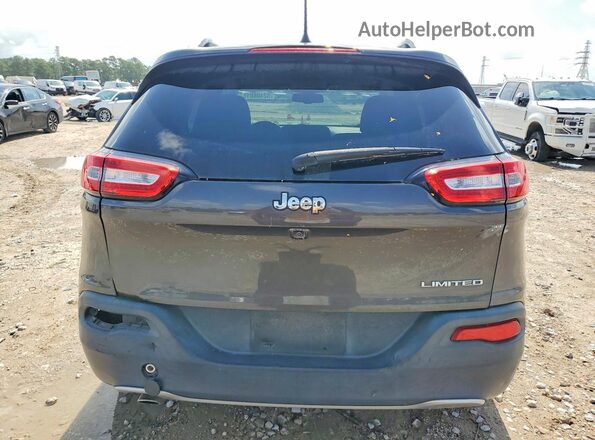 1C4PJLDB2GW297126 2016 JEEP CHEROKEE Серый Вид сзади