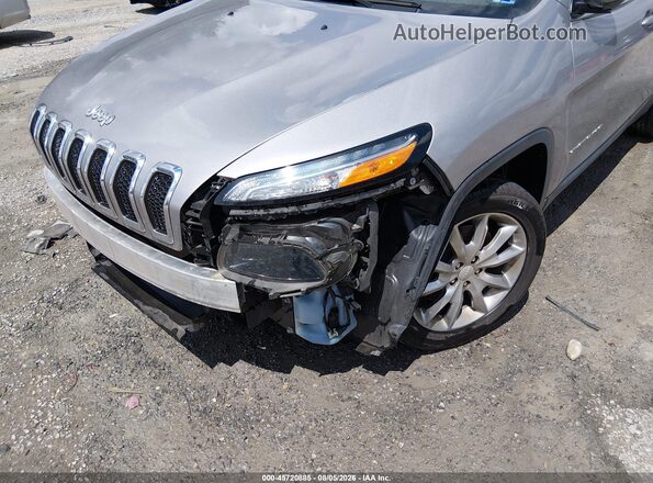 1C4PJLDB2JD531705 2018 JEEP CHEROKEE Gray 