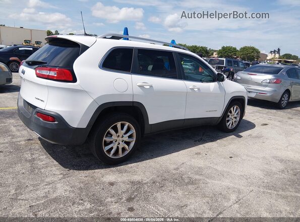 1C4PJLDB3GW159692 2016 JEEP CHEROKEE White Trasero derecho
