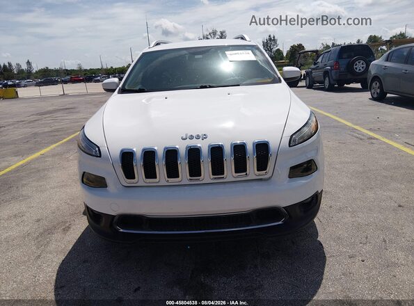 1C4PJLDB3GW159692 2016 JEEP CHEROKEE White Vista frontal
