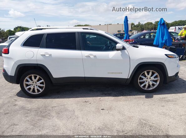 1C4PJLDB3GW159692 2016 JEEP CHEROKEE White Vista interior trasera
