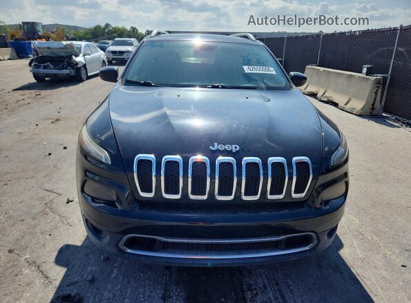 1C4PJLDB3GW164665 2016 JEEP CHEROKEE Черный Вид спереди