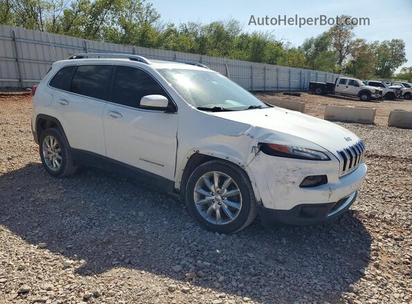 1C4PJLDB3GW217347 2016 JEEP CHEROKEE White Front right