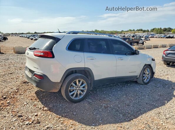 1C4PJLDB3GW217347 2016 JEEP CHEROKEE White Rear right
