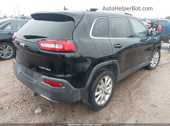 1C4PJLDB3HW526267 2017 JEEP CHEROKEE Black Trasero derecho