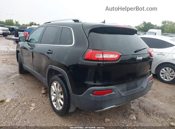1C4PJLDB3HW526267 2017 JEEP CHEROKEE Black Trasero izquierdo