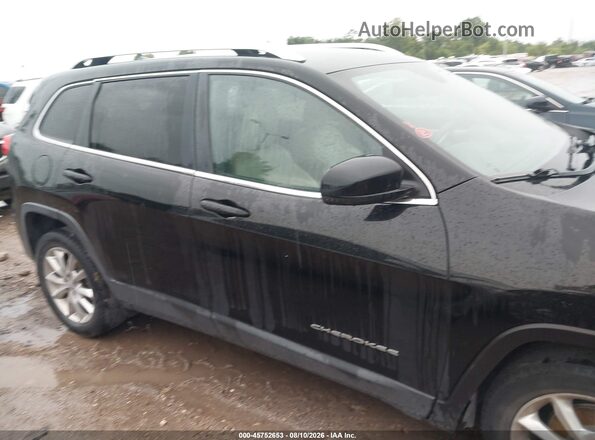 1C4PJLDB3HW526267 2017 JEEP CHEROKEE Black Vista interior trasera