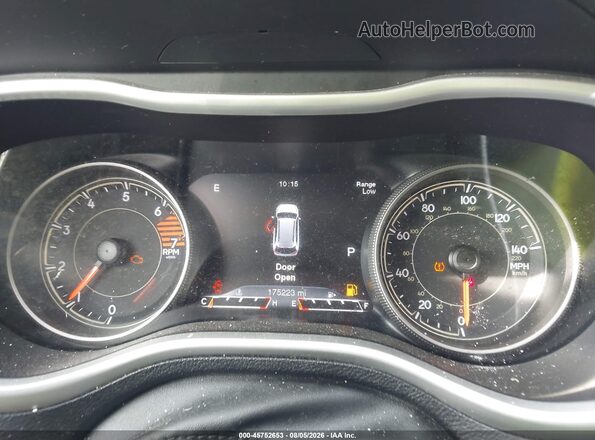 1C4PJLDB3HW526267 2017 JEEP CHEROKEE Black Vista de los asientos traseros