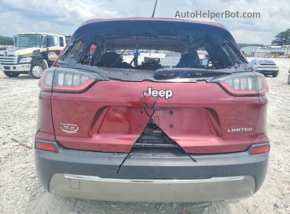 1C4PJLDB3KD325147 2019 JEEP CHEROKEE Burgundy Вид ззаду