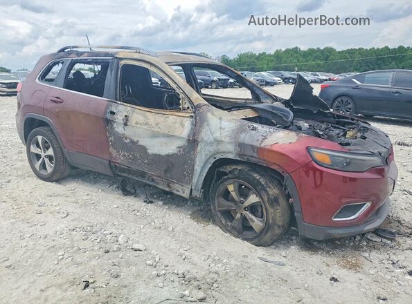 1C4PJLDB3KD325147 2019 JEEP CHEROKEE Burgundy Передня права чверть