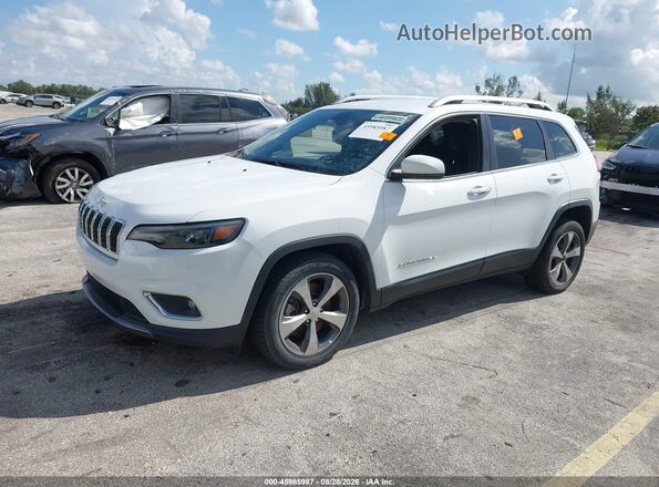 1C4PJLDB3LD530131 2020 JEEP CHEROKEE Белый Передняя левая четверть