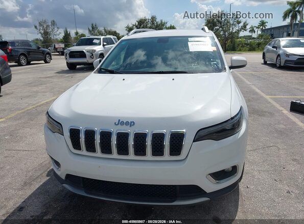 1C4PJLDB3LD530131 2020 JEEP CHEROKEE Белый Вид спереди
