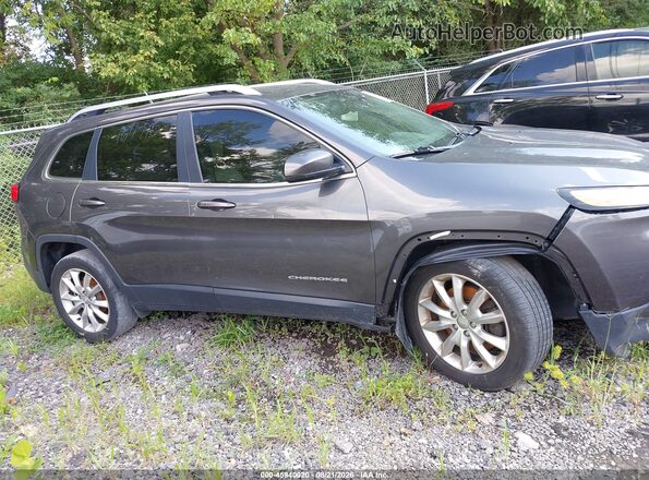 1C4PJLDB4GW164710 2016 JEEP CHEROKEE Gray Vista interior trasera