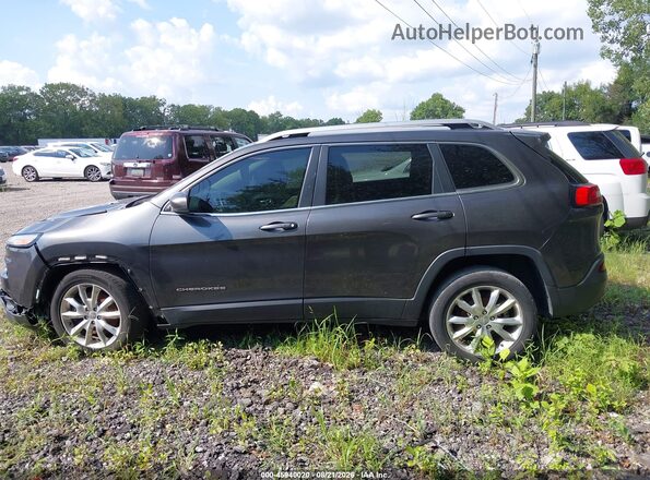 1C4PJLDB4GW164710 2016 JEEP CHEROKEE Gray Vista interior de 360 grados