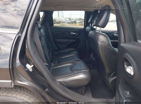 1C4PJLDB4GW229281 2016 JEEP CHEROKEE Black Widok naklejki z numerem VIN