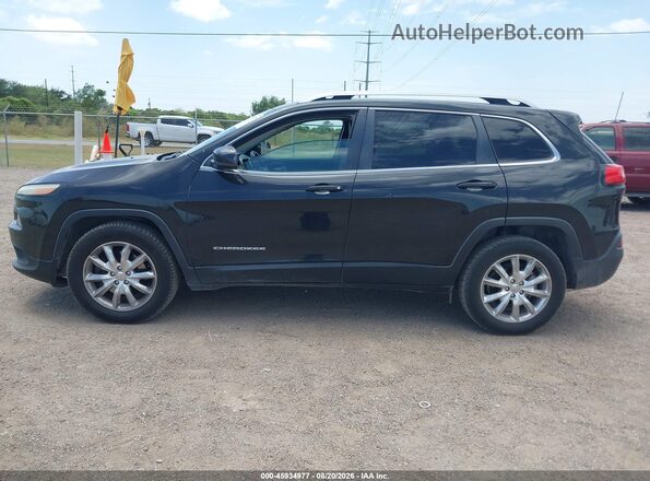 1C4PJLDB4GW229281 2016 JEEP CHEROKEE Black Widok wnętrza 360 stopni