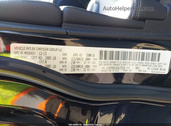 1C4PJLDB4HW561481 2017 JEEP CHEROKEE Black Widok komory silnika