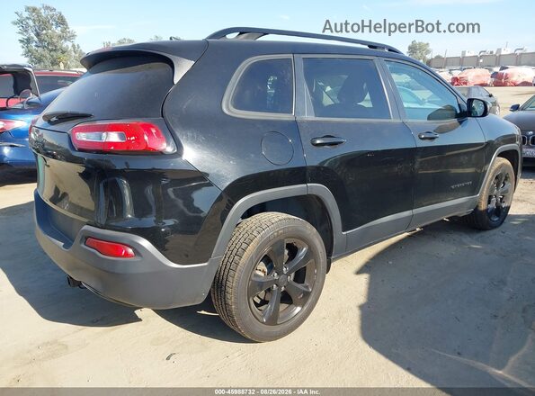 1C4PJLDB4HW561481 2017 JEEP CHEROKEE Black Tył prawy