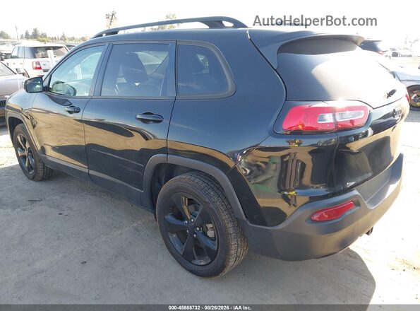 1C4PJLDB4HW561481 2017 JEEP CHEROKEE Black Tył lewy
