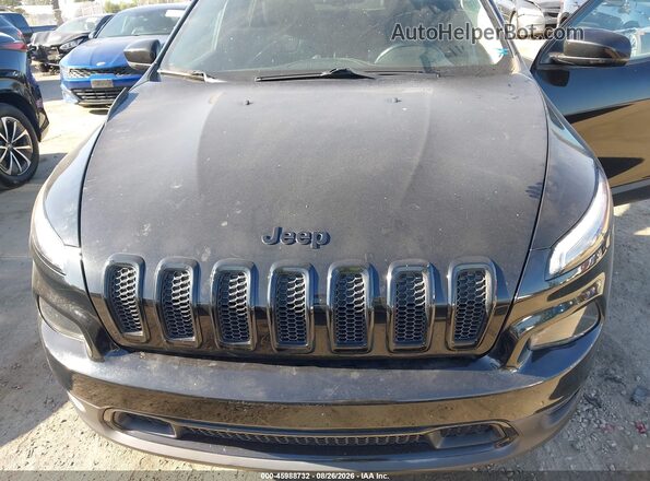 1C4PJLDB4HW561481 2017 JEEP CHEROKEE Black Widok z przodu