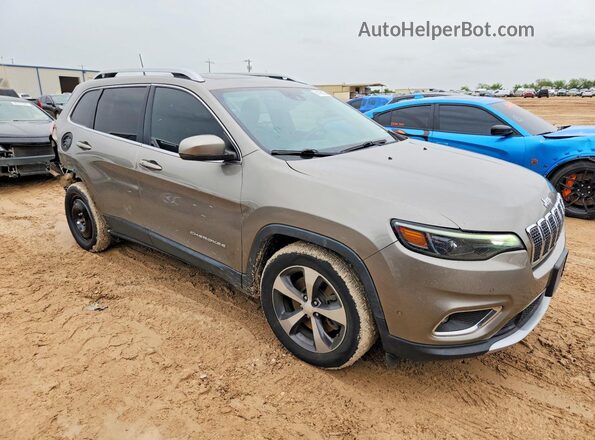 1C4PJLDB4KD110585 2019 JEEP CHEROKEE Gray Delantero derecho