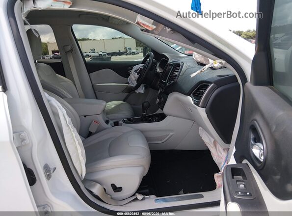 1C4PJLDB5LD560652 2020 JEEP CHEROKEE White Vista interior delantera