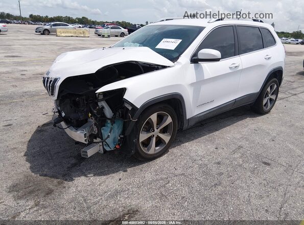 1C4PJLDB5LD560652 2020 JEEP CHEROKEE White Vista tres cuartos delantera izquierda