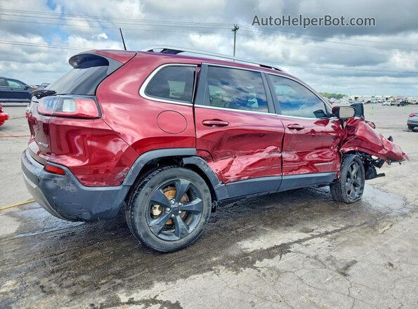 1C4PJLDB5LD581470 2020 JEEP CHEROKEE Красный Задняя правая четверть