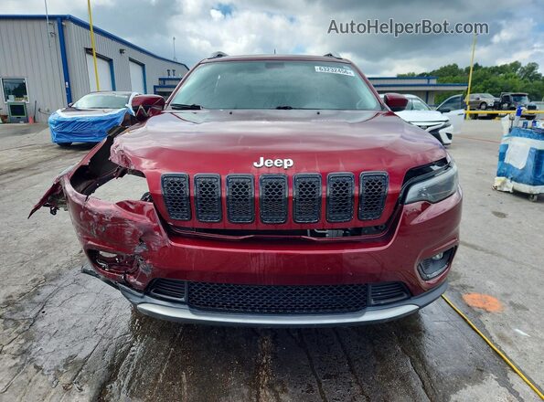 1C4PJLDB5LD581470 2020 JEEP CHEROKEE Красный Вид спереди