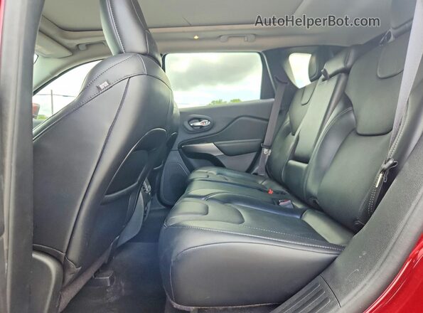 1C4PJLDB5LD581470 2020 JEEP CHEROKEE Красный Вид задней части салона
