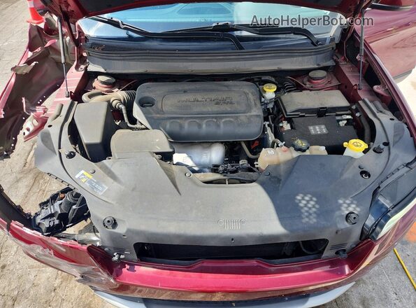 1C4PJLDB5LD581470 2020 JEEP CHEROKEE Красный Вид подкапотного пространства