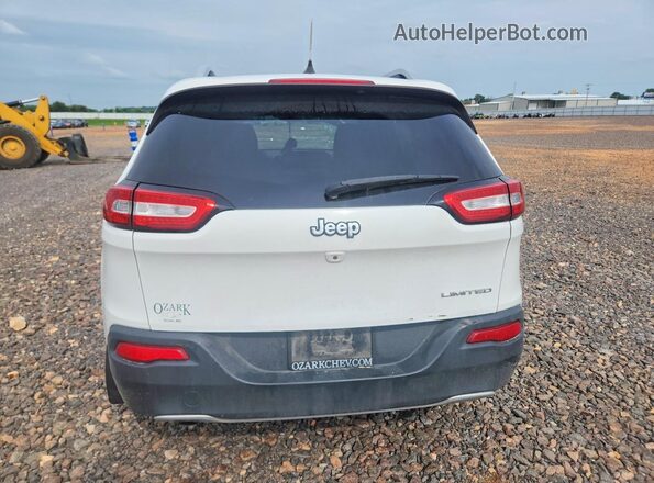 1C4PJLDB7GW336048 2016 JEEP CHEROKEE White უკანა ხედი
