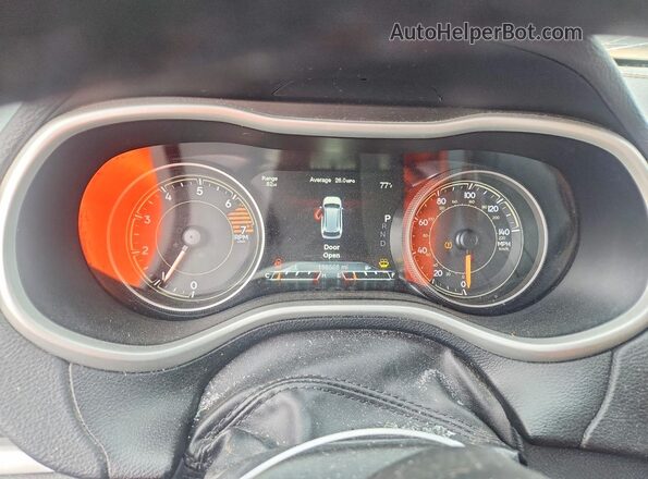 1C4PJLDB7GW336048 2016 JEEP CHEROKEE White ხელსაწყოთა პანელის ხედი