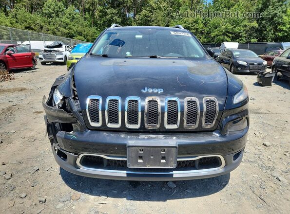 1C4PJLDB7HW516891 2017 JEEP CHEROKEE Black Вид спереду