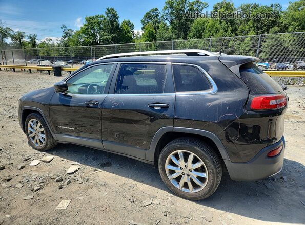 1C4PJLDB7HW516891 2017 JEEP CHEROKEE Black Задня ліва чверть