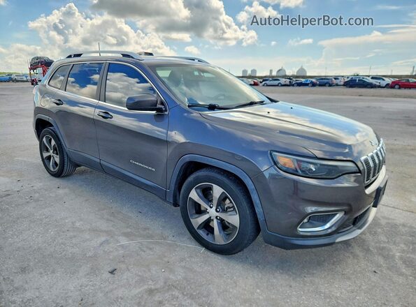 1C4PJLDB7KD143211 2019 JEEP CHEROKEE Gray Delantero derecho