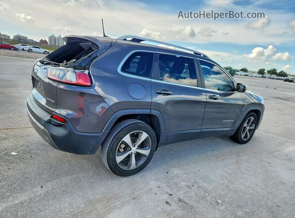 1C4PJLDB7KD143211 2019 JEEP CHEROKEE Gray Trasero derecho