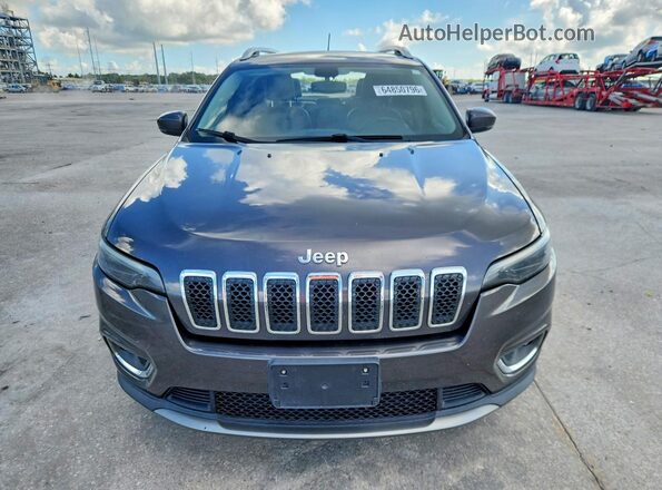 1C4PJLDB7KD143211 2019 JEEP CHEROKEE Gray Vista frontal