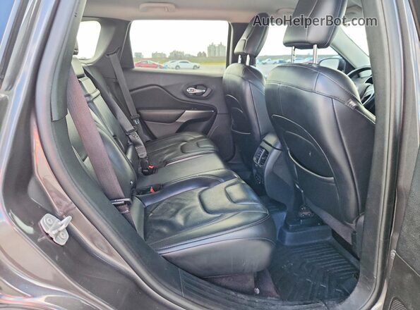 1C4PJLDB7KD143211 2019 JEEP CHEROKEE Gray Vista interior trasera