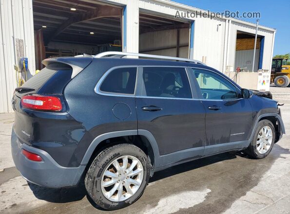 1C4PJLDB8GW125814 2016 JEEP CHEROKEE Black Rear right