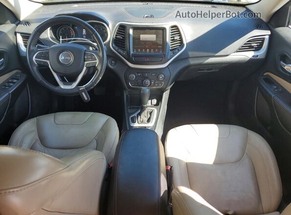 1C4PJLDB8GW125814 2016 JEEP CHEROKEE Black Dashboard view