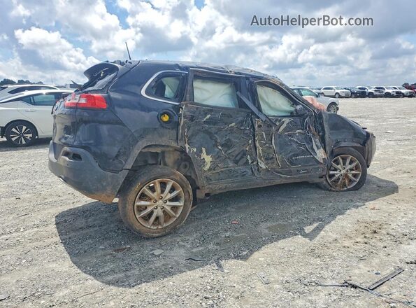 1C4PJLDB8JD621053 2018 JEEP CHEROKEE Черный Задняя правая четверть